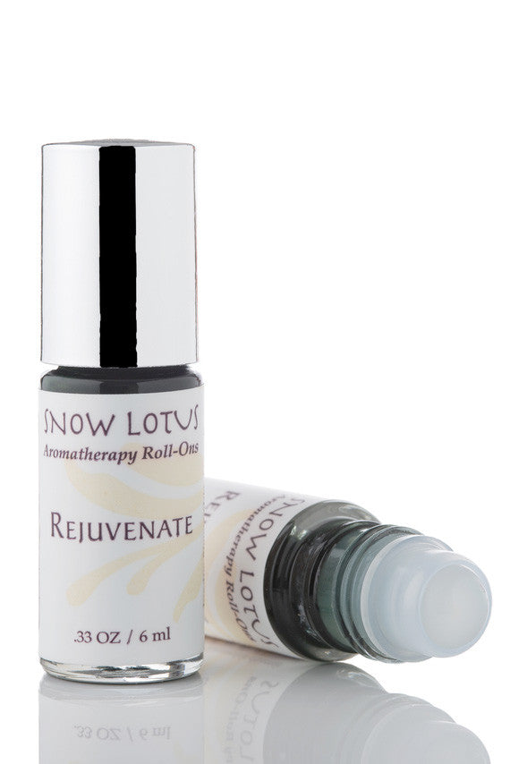 Snow Lotus Rejuvenate - Esthetic Roll On in a roll-on bottle with a metallic cap