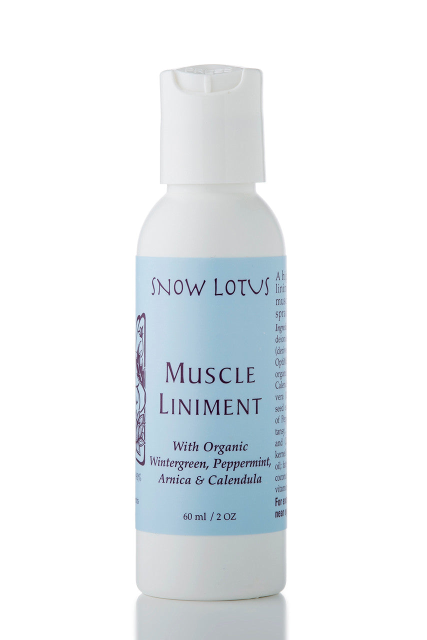 Snow Lotus Muscle Liniment in a bottle, 60 ml