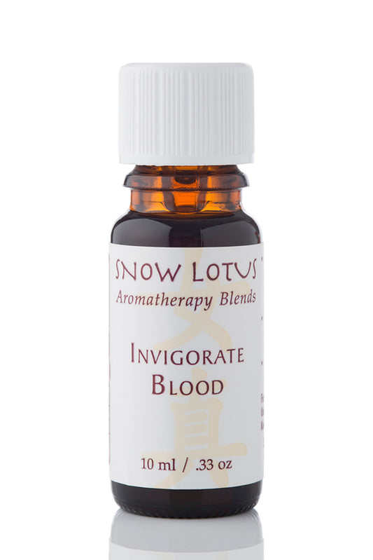 Snow Lotus Invigorate Blood, Reduce Flow - Woman's Precious Blend in an amber glass bottle