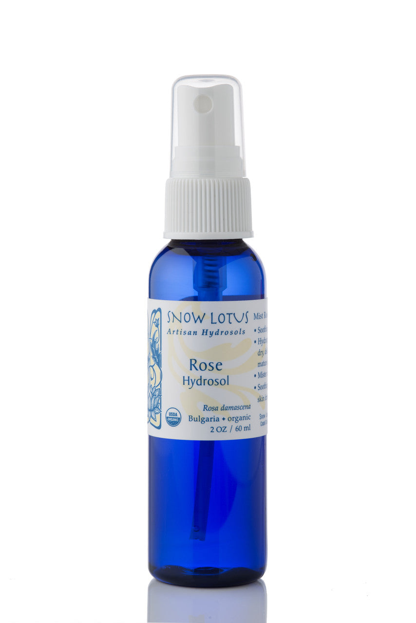 Organic Rose Hydrosol — Bulgarian Rosewater | Snow Lotus